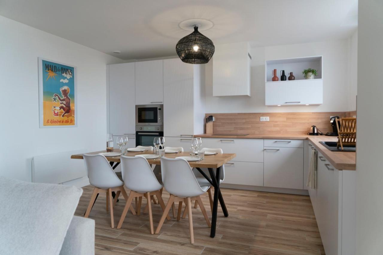 Appartement Face A La Mer Dunkirk Bagian luar foto