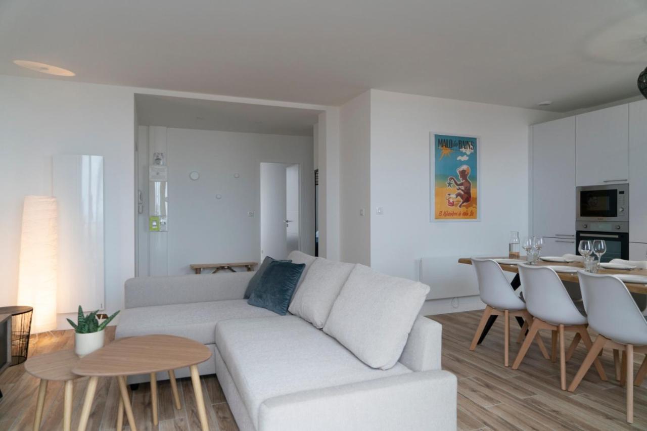 Appartement Face A La Mer Dunkirk Bagian luar foto